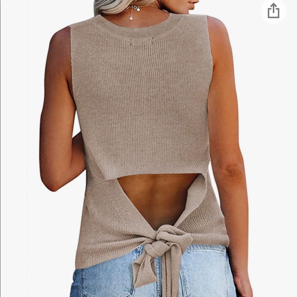 Adorable Sweater Tank